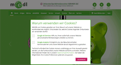 Desktop Screenshot of medl.de